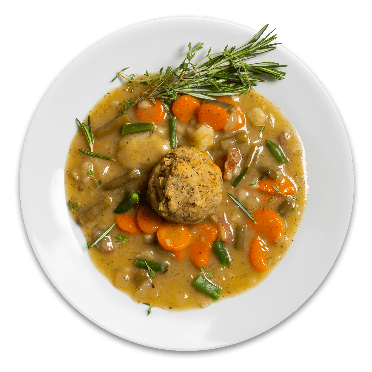 Vegetable Stew & Dumplings
