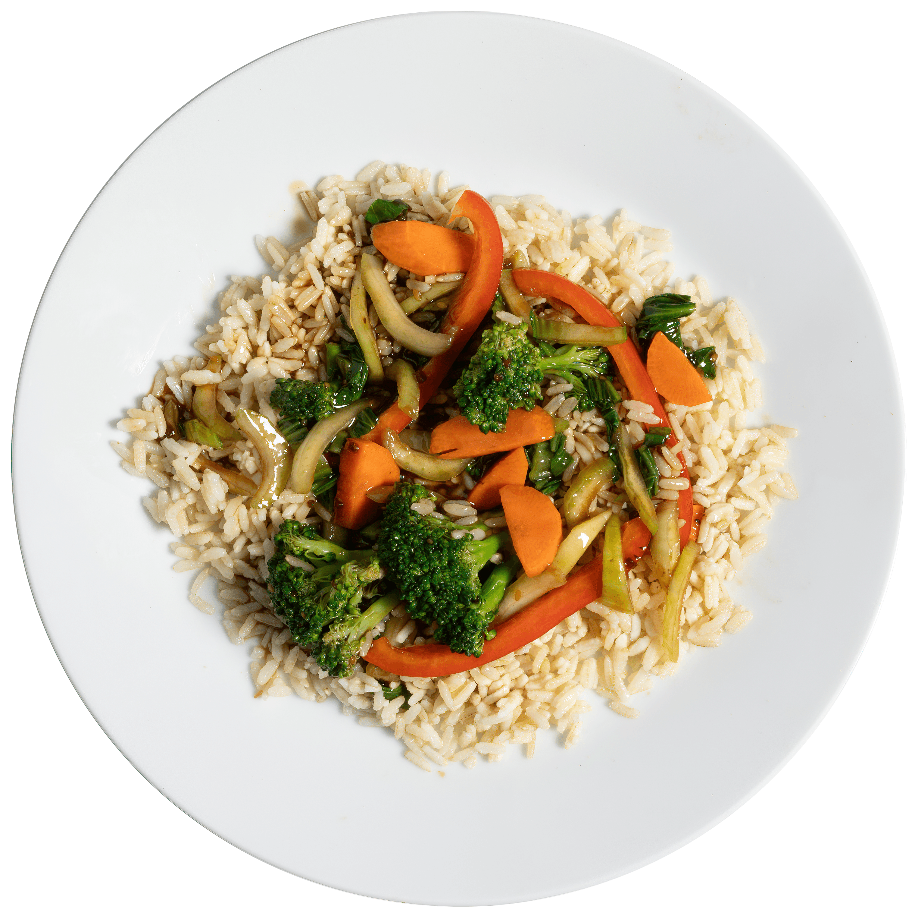 Vegetable Stir Fry w/ Rice